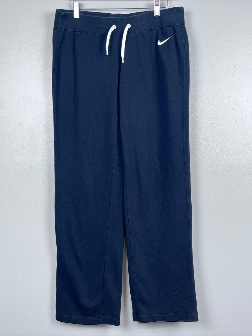 Nike Women's Club Fleece Elastic Waist Drawstring Pants 611721 Size L Athleisure
